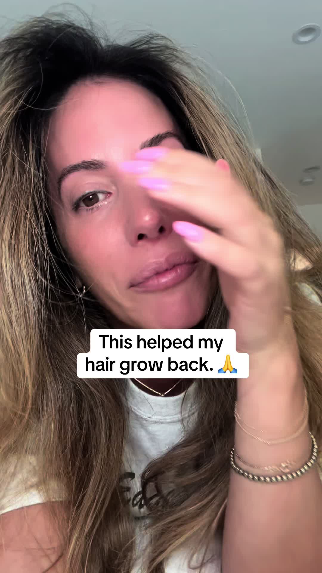 If you try it, leave me a comment and let me know if you’ve noticed the difference. #hairgrowth #hairgrowthtips #hairgrowthjourney #hairserum