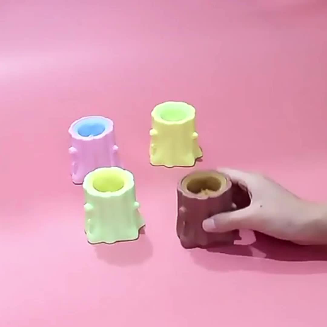 Mainan Pop it Squishy Pohon Tupai Karet Silikon / Mainan Tupai Lucu Remasan / Pop It Pohon Lucu Dewasa Anak