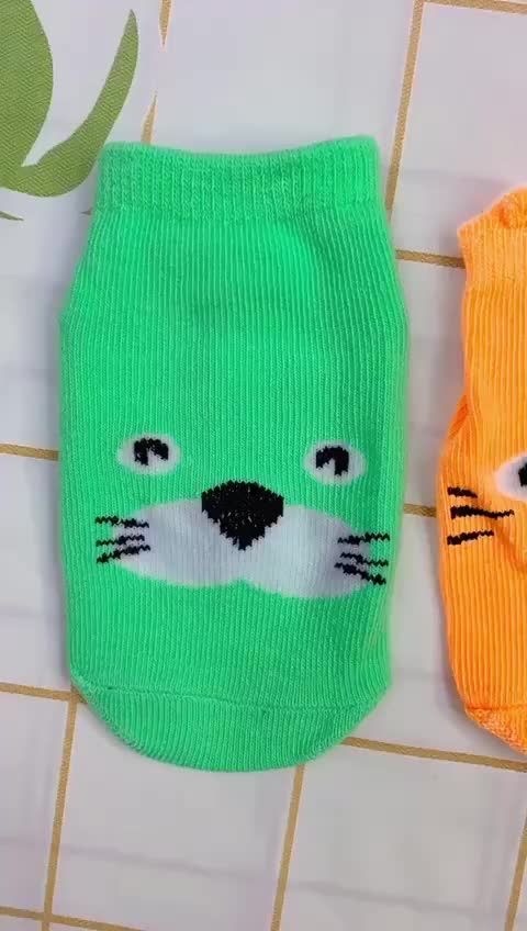 MSS- Kaos Kaki Bayi Pendek Karakter 6472 Motif Hewan 3D Lucu Baby Socks Kids Cute Unik Anti Slip Murah