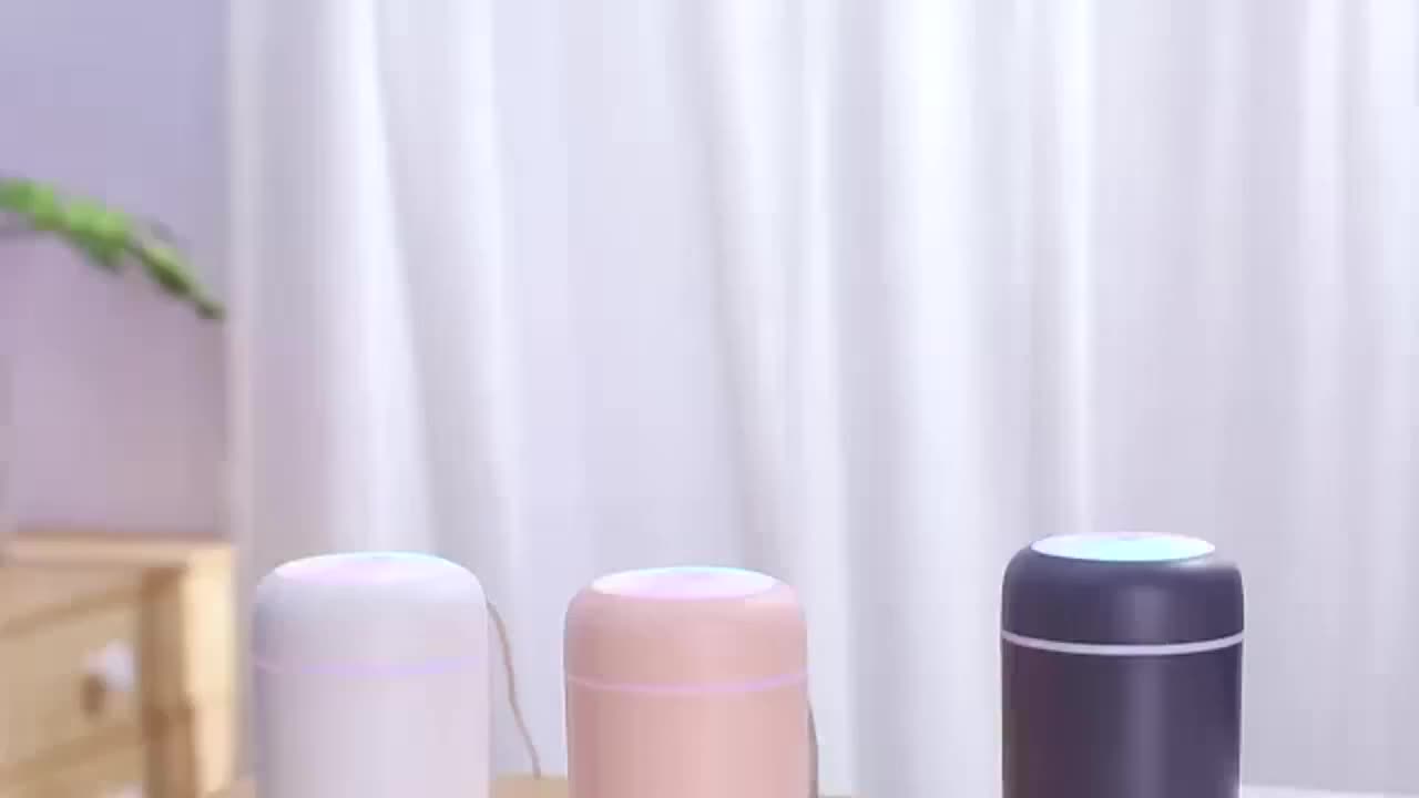 Colorful Humidifier Diffuser Aromaterapi Pelembap Ruangan Pengharum Ruangan