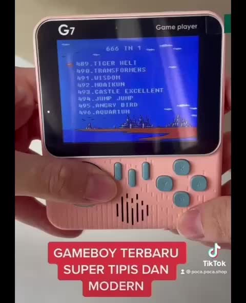 Mainan anak game boy 666 in 1 g7 Game