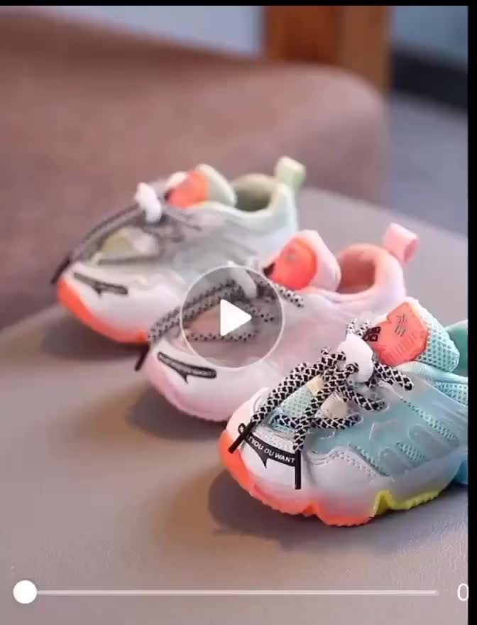COD HANA sepatu anak lampu led sepatu sneakers casual IMPORT