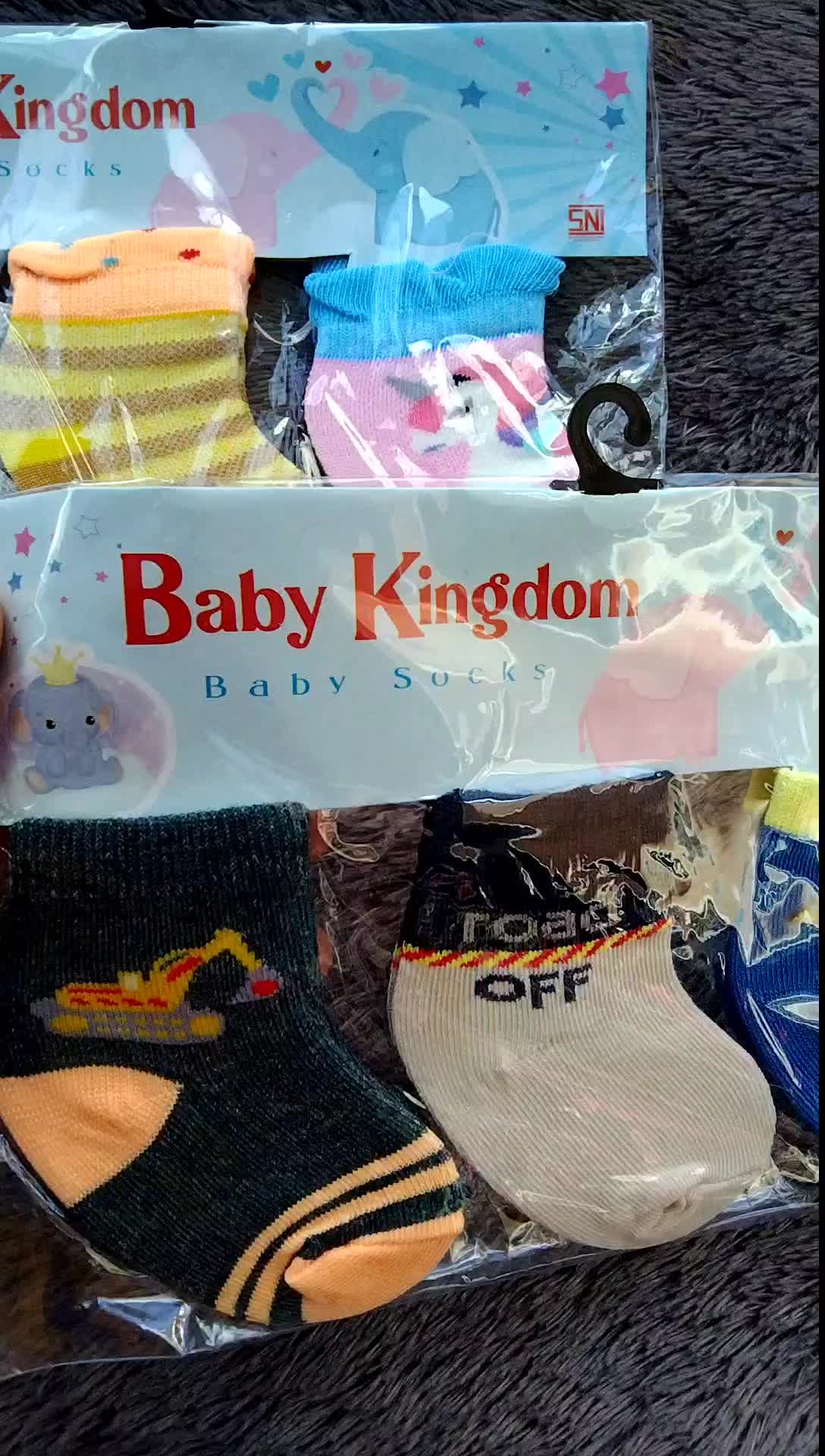 Kaos kaki 3 in 1 bayi K007