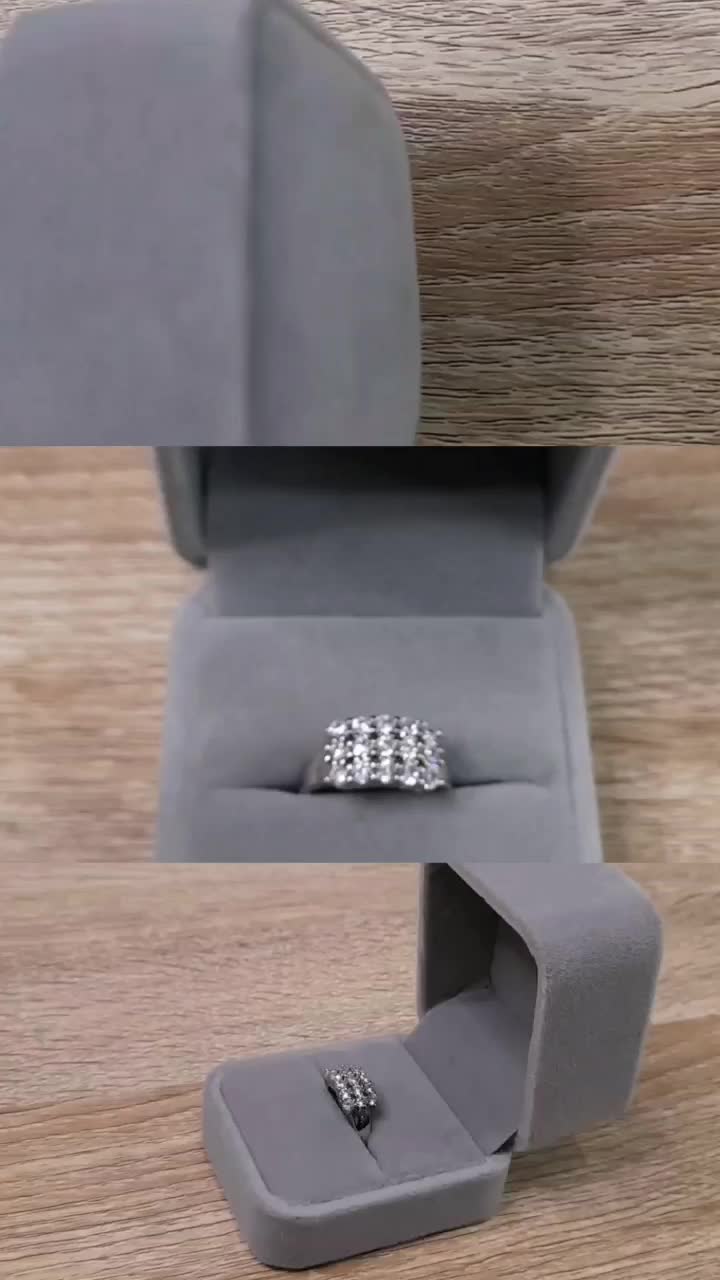 KOTAK PERHIASAN ABU BELUDRU JEWELRY BOX SET CINCIN KAWIN GELANG KALUNG ANTING LIONTIN GIWANG UNIK, MURAH BLUDRU UNTUK SESERAHAN, HANTARAN NIKAH, PERKAWINAN, PERNIKAHAN, TUNANGAN, MAHAR