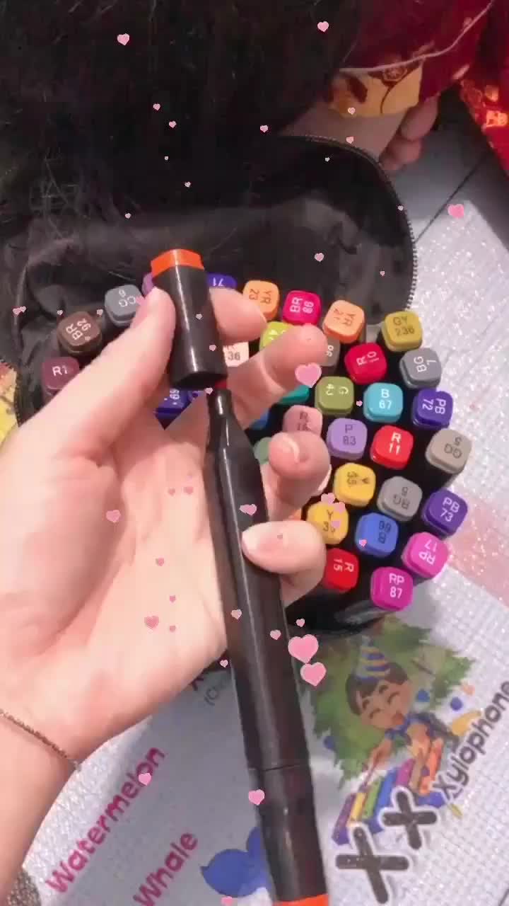 Touch Twin Marker Color Copic Marker Alkohol Base Sketsa Drawing Pen Brush Marker Finecolour Art  Spidol  Stationery Mewarnai