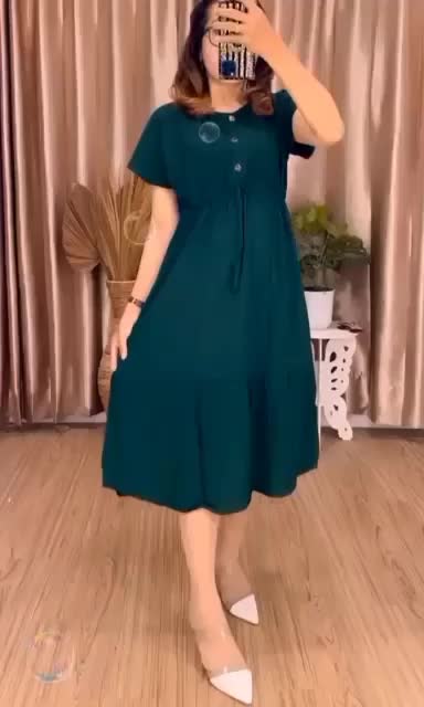 Daster Serut Rayon POLOS