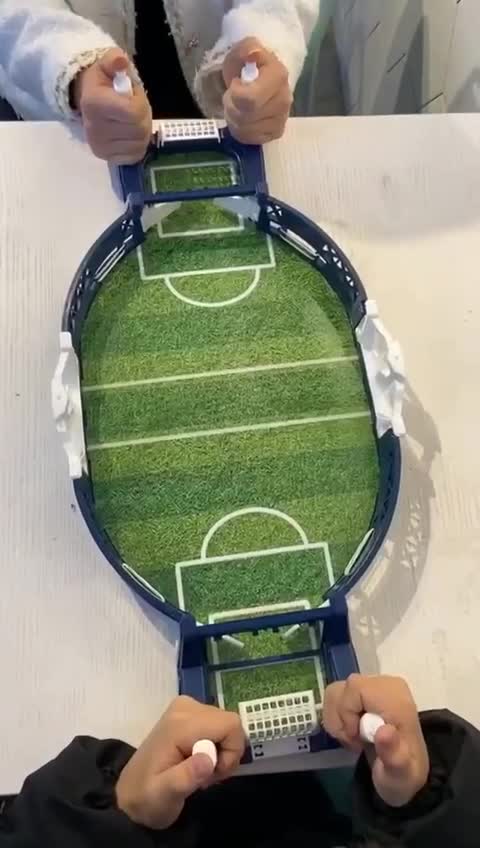 Mainan saling adu Sepakbola mini Battle Football Soccer table permainan bola meja set