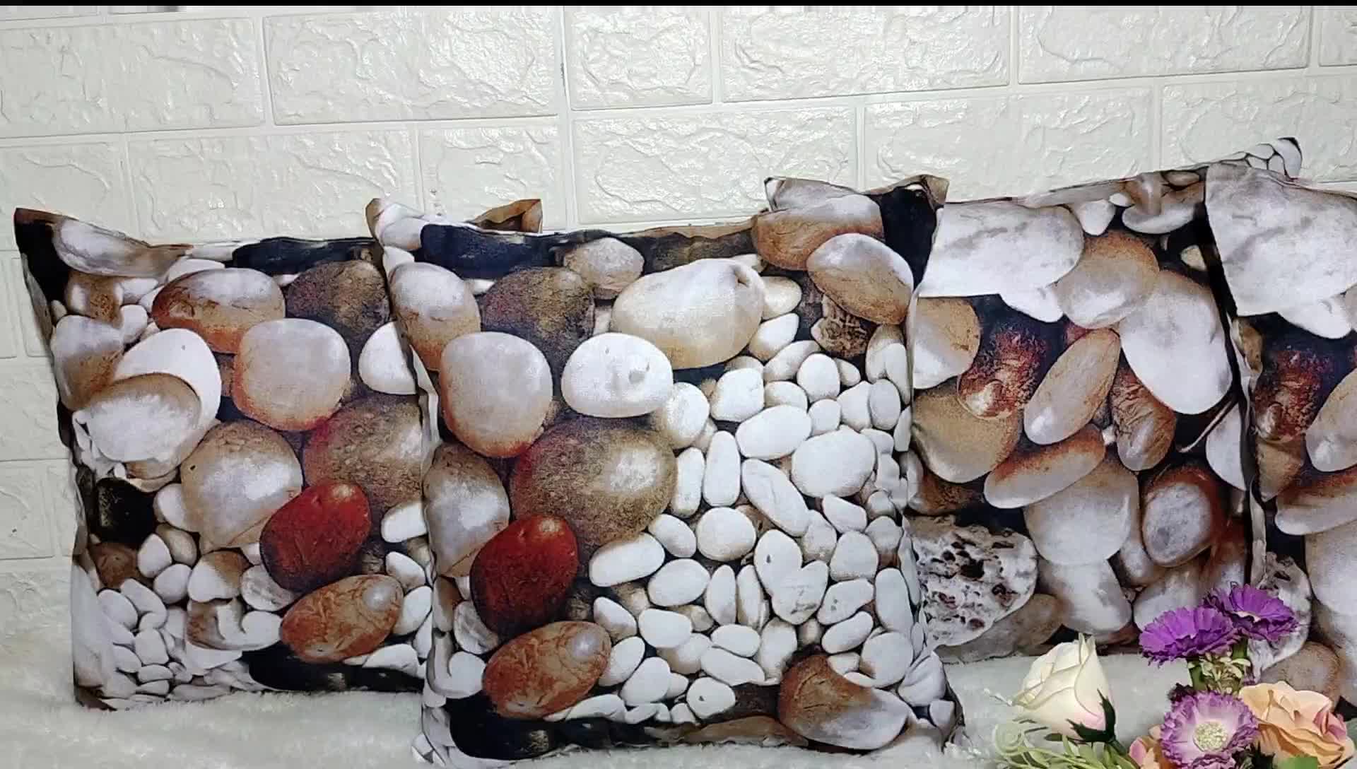 BANTAL SOFA 1 SET ISI 5PCS EMBOS MARON Anti Bakteri Kain Embos