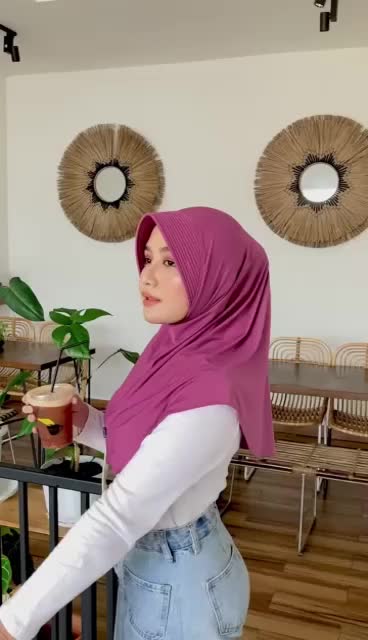 Hamidah - HIJAB BERGO HAMIDAH ORI SIZE M Kerudung Oval