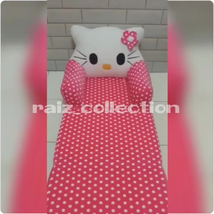 Sofa lipat anak karakter maks usia 4th