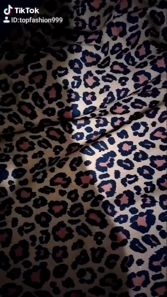 rok leopard korea / rok wanita / Rok Macan bahan woolpeach fit to XL Belah Samping
