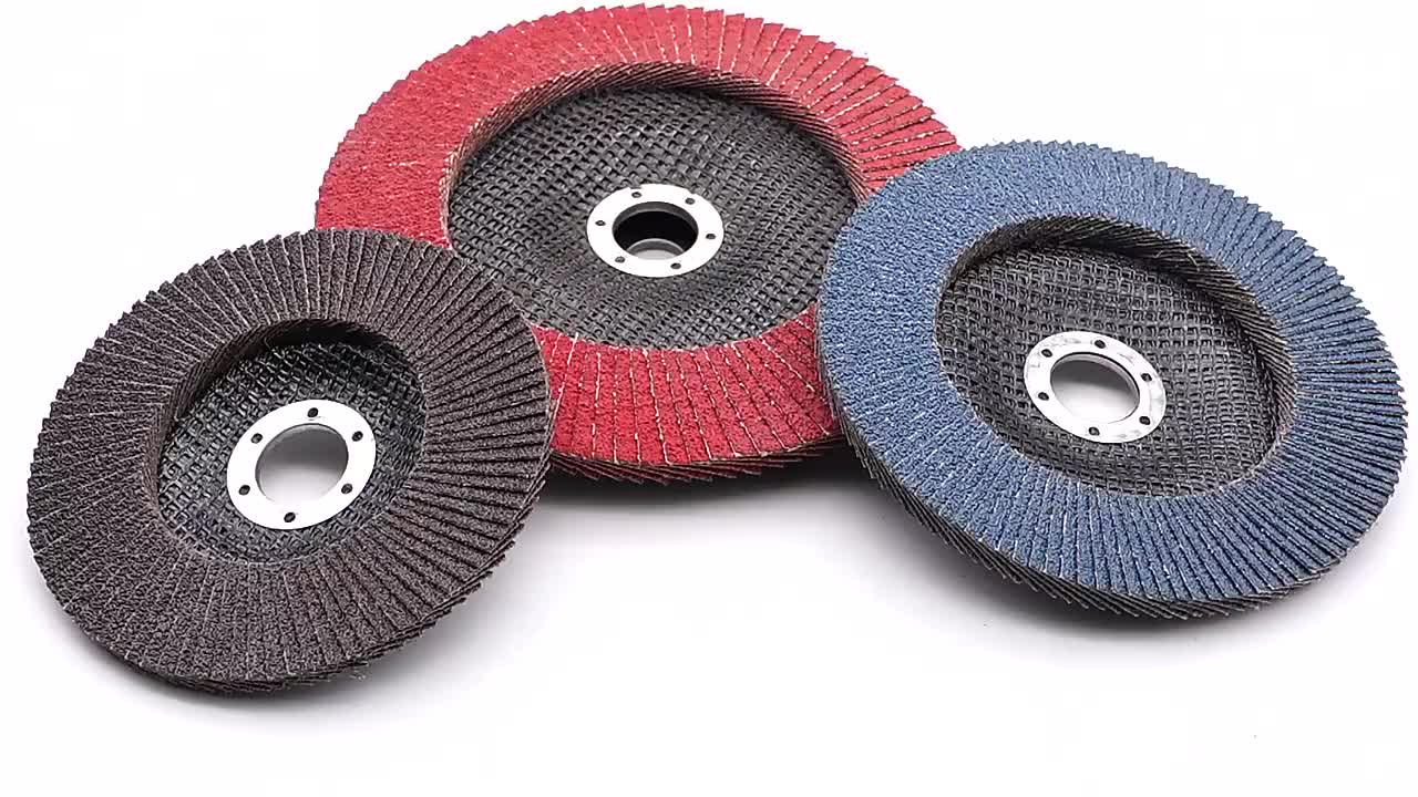 AMPLAS SUSUN 4 inci FLAPDISC BESI 4 dim REMPELAS TUMPUK 4 in FLAPDISC KAYU 100MM KERTAS GOSOK BULAT 4" Logam mata gerinda