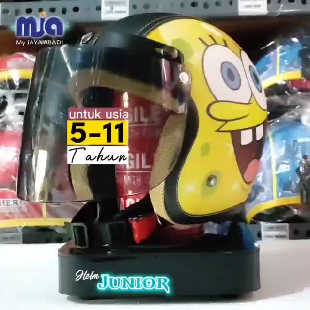 BISA BAYAR DITEMPAT Helm Bogo Anak junior karakter untuk usia 6 sampai 11 Tahun d Motorcycle