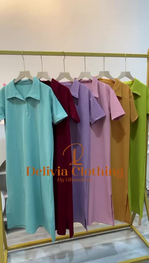 DELIVIA-MIDI DRESS MANGGO KINT 2966-183