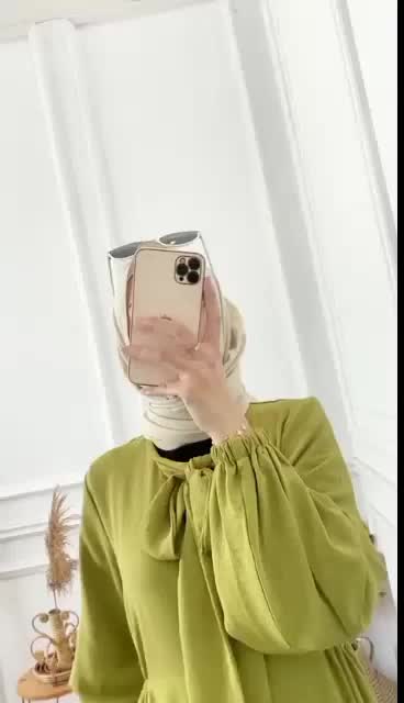 GAMIS aluna moderen  CRINKLE AIRFLOW TERLARIS Hitam Panjang Nyaman Karet Muslim Wanita  Serut  Maxi Dress
