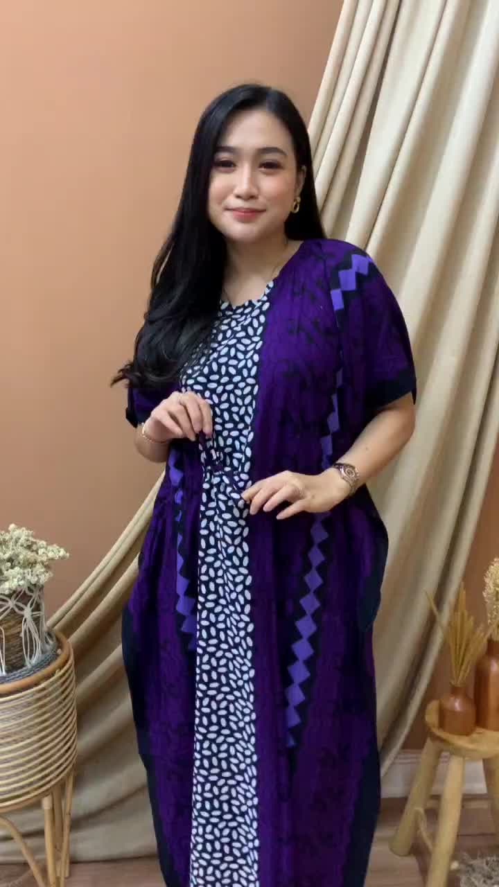 Daster Lowo Serut Jumbo Ld 150 Motif Pagar Bertum Salur Dress Katun Bumil Wanita Rayon Tidur