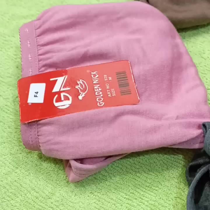 CD goldennick wanita size M-XXL (3/6/12 pcs) Celana Dalam Lembut  Cewek  Dewasa Katun