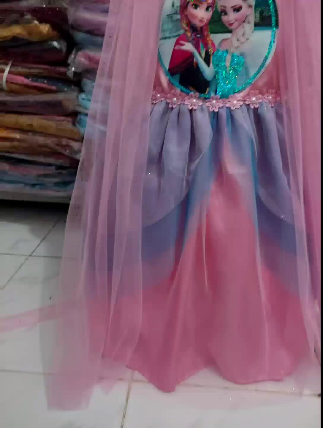 GAUN FROZEN GAUN ELSA Fashion