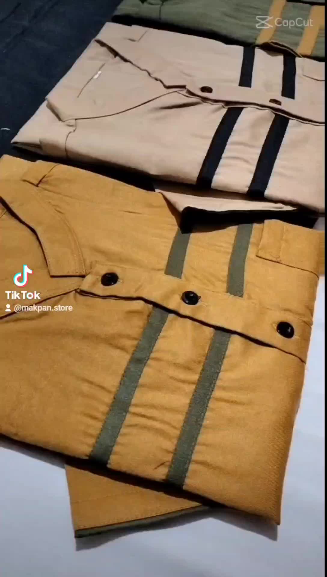 Baju Koko Pria Dewasa Lengan Pendek Motif Strip Koko Pria Katun Muslim Size M L XL XXL Kualitas Rapi
