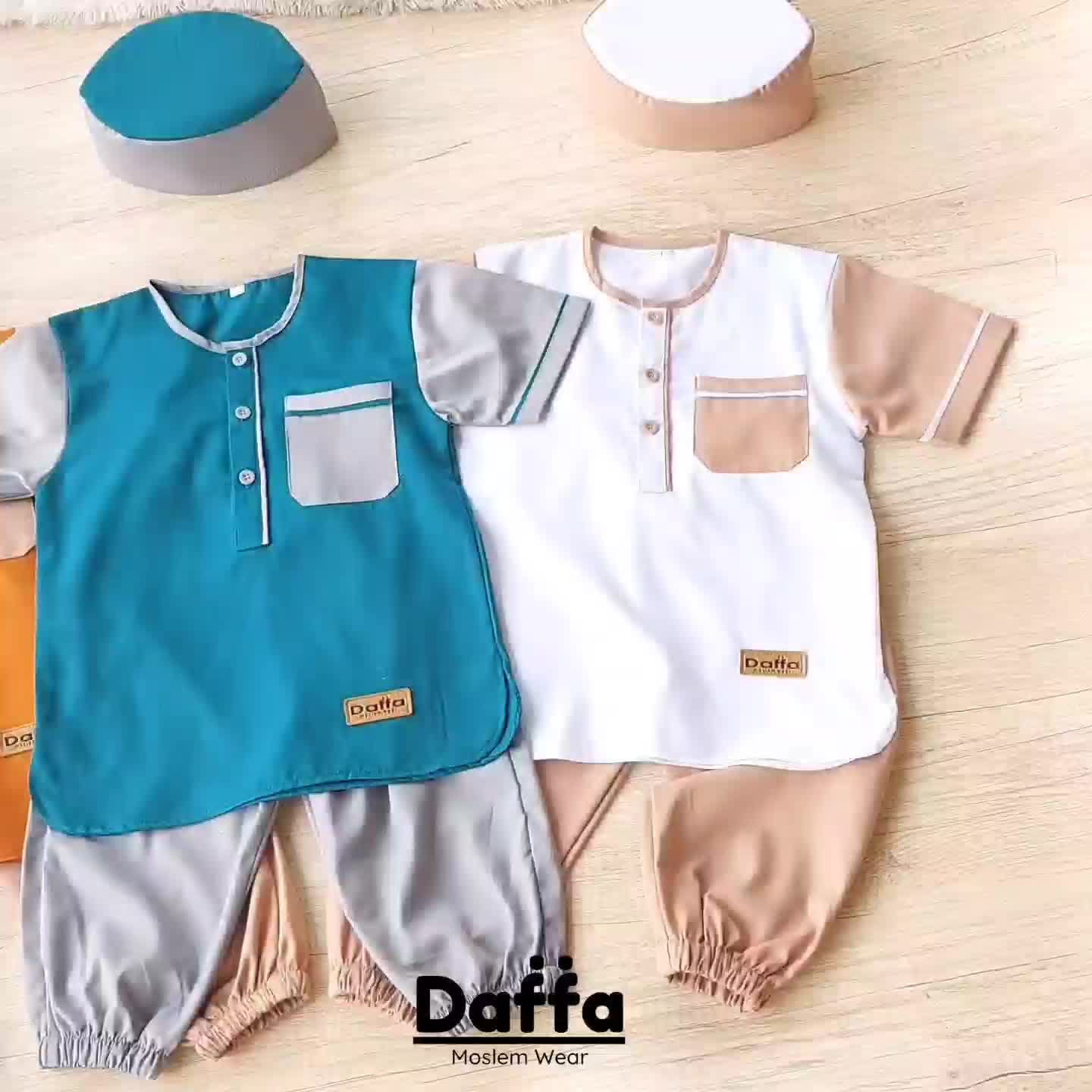 DAFFA COLLECTION - KOKO DAFFA 03 - BAJU KOKO BAYI BAJU KOKO ANAK USIA 0-4 TH BAHAN KATUN TOYOBO