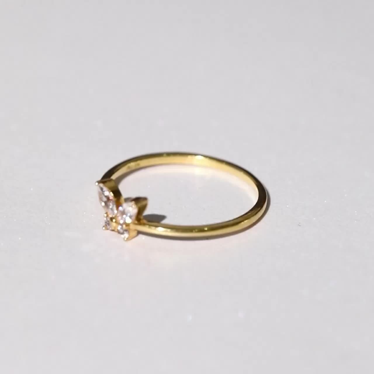 Aurum Lab Cincin Emas 9K - Hanabi