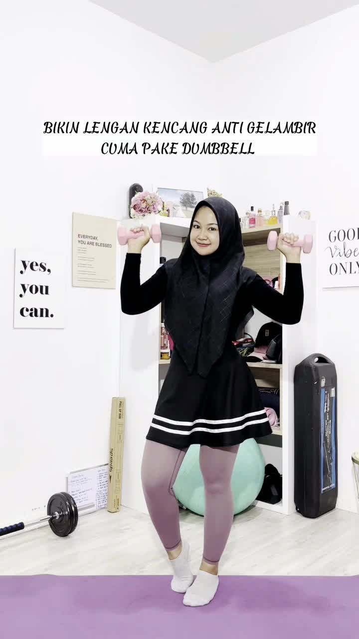 Prana Dumbell 1Kg / Barbel Mini / Barbel Wanita Neoprene Non Slip Dumbbell  1 KG (2 PCS) / Dumbel / Barbel Gym Fitness PN-FBB5014 Olahraga Otot