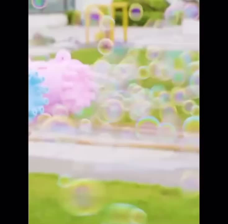 Mainan Bubble Dream Guns SH677 Angel Gelembung Sabun Otomatis Bubble Gun Anak Plastik