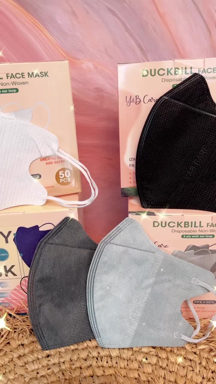 DUCKBILL YNB MIRIP SENSI TERLARIS - Duckbill facemask ynb murah mirip sensi