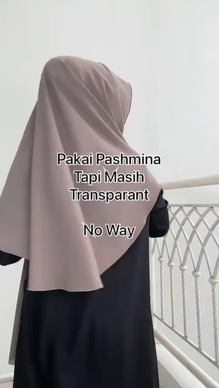 PASHMINA INNER NINJA OVAL CERUTY BABYDOLL PASHMINA INNER LUBANG TELINGA