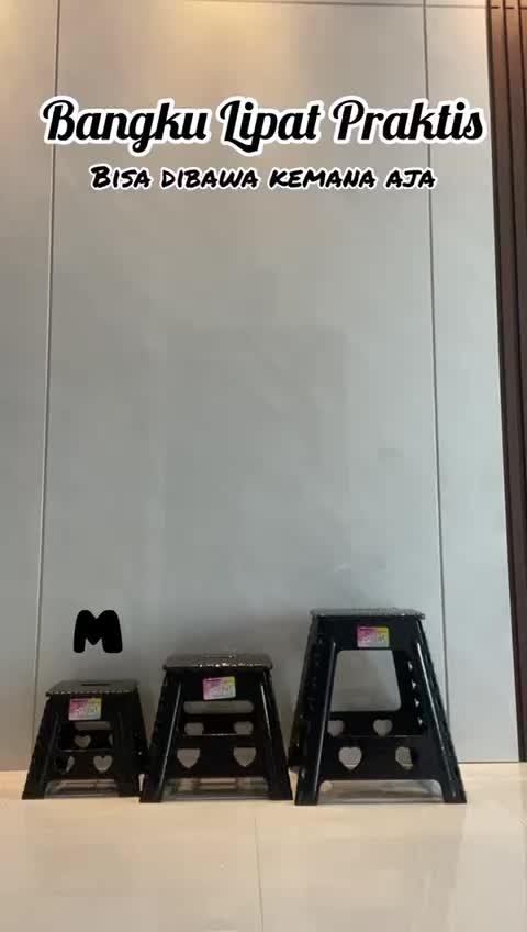 BLP Bangku Lipat Plastik / Kursi Lipat Multifungsi Serbaguna - Random Colour Furniture
