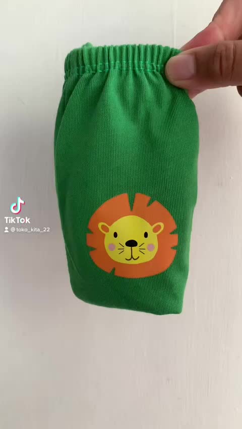 Kids Fashion - 3 pcs Celana Dalam Anak Motif Animal Lucu Kids