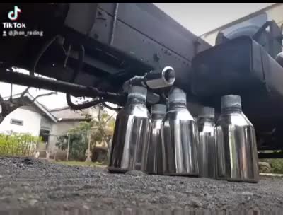 Knalpot MOBIL  Serigala System Baud untuk mobil canter l300