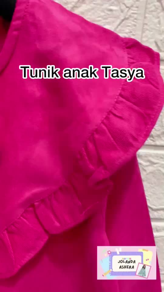 TUNIK ANAK KRAH BAHAN BABY CODORAY PREMIUM UMUR 4 - 16 TAHUN BLUS ANAK FREEONGKIR CASHBACK BISA COD TUNIK TASYA POLOS Perempuan Baju Fashion