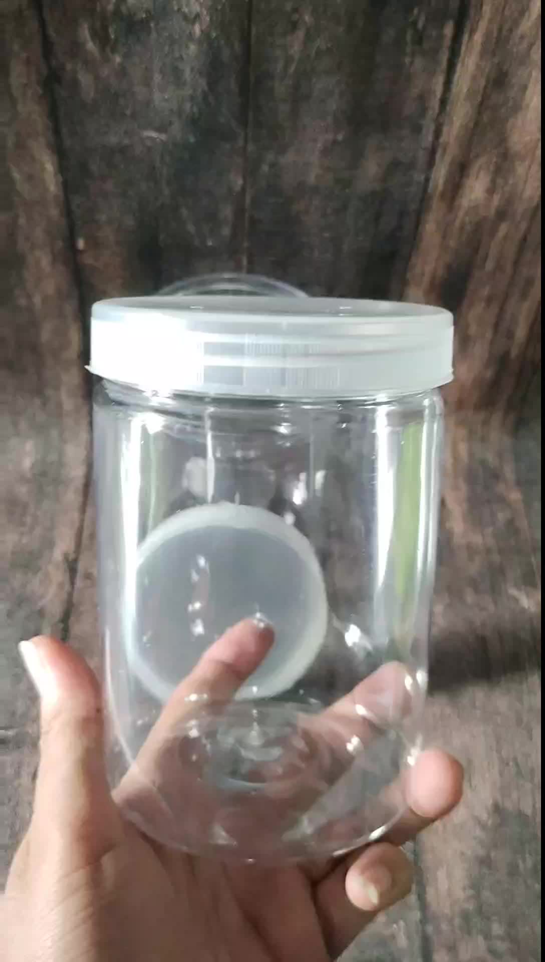 Paket Toples Tabung 750ml Tutup Polos (isi 6)
