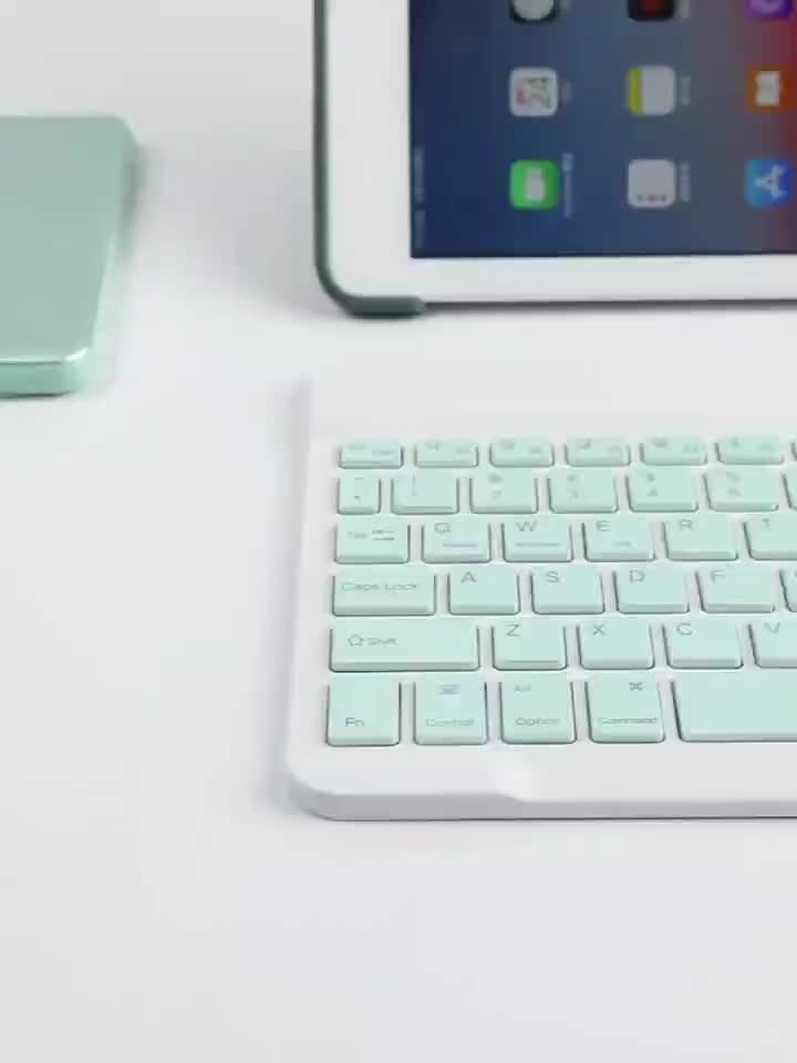 LEVINO Colorful Universal Wireless Bluetooth Keyboard for IOS/Android/Windows - Ipad Samsung Tab Keyboard
