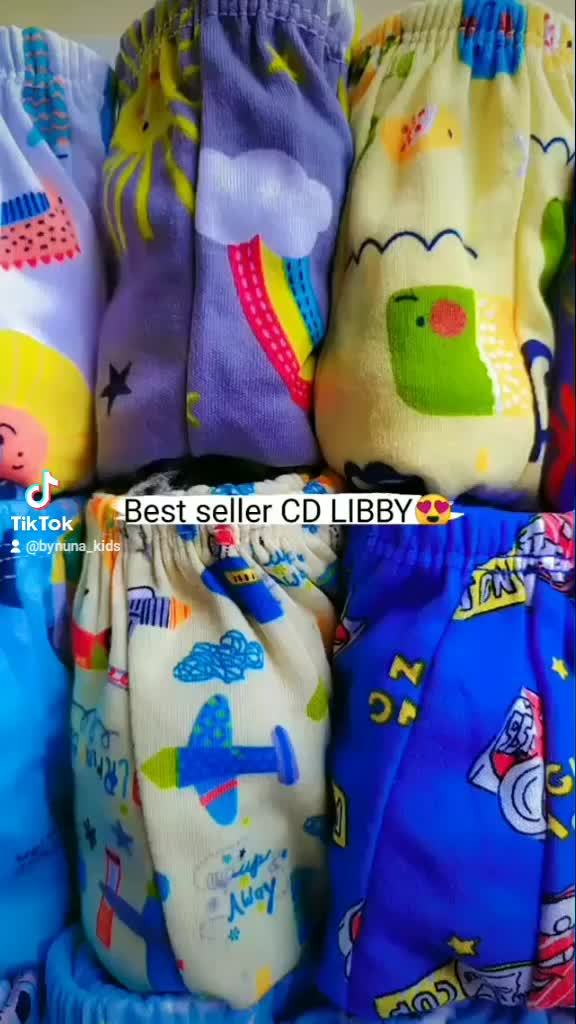 Nuna Kids ISI 7 CELANA DALAM ANAK KEKINIAN MOTIF VELVET LIBBY MOMSGIFT RIB CEWEK COWOK