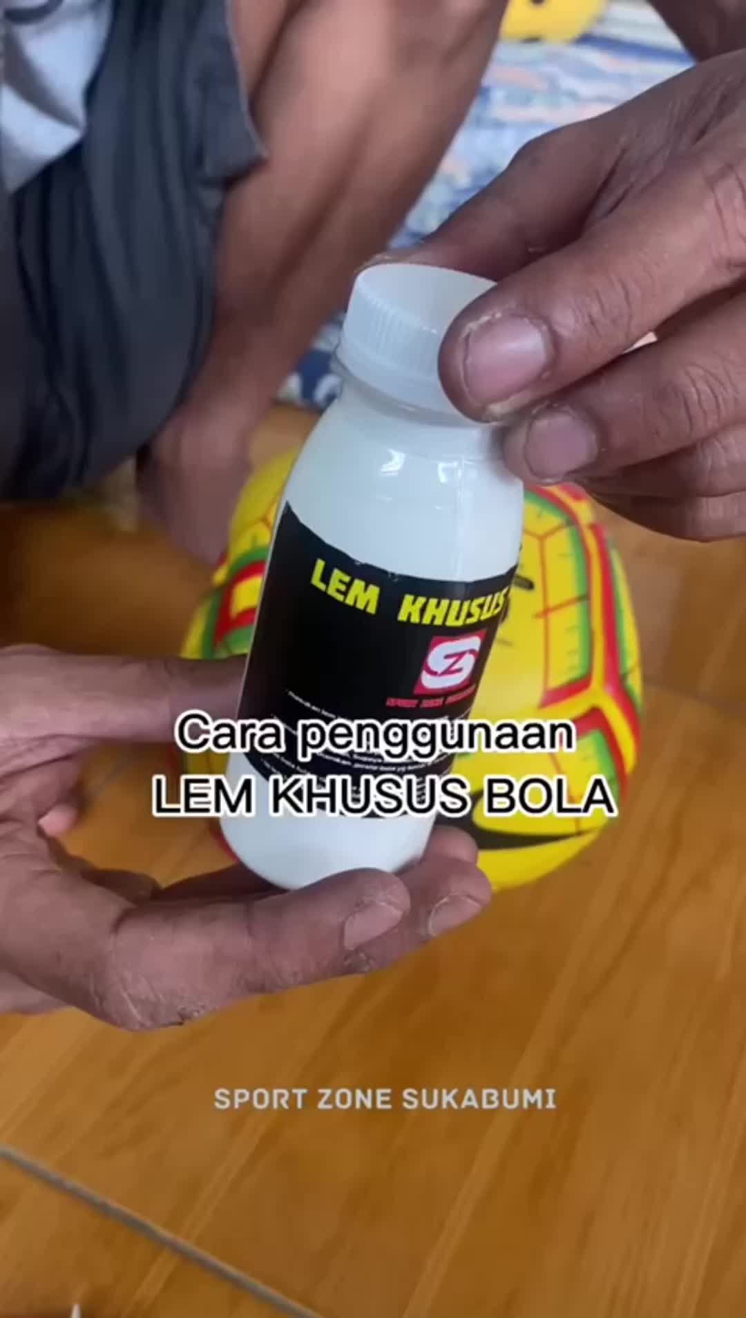 Lem Khusus Reparasi Bola Bocor - Perbaikan Cepat dan Mudah