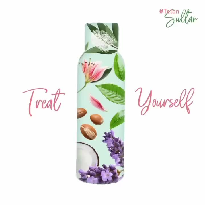 Minyak Telon Habbie Flower Series Bayi Balita Cewek Cowok