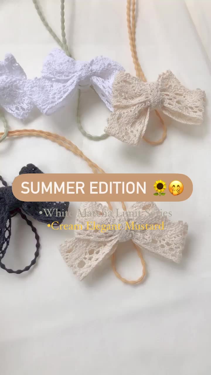 Mini Konektor Masker Pita Lace Korea / Strap Vintage Renda Sailor Bow