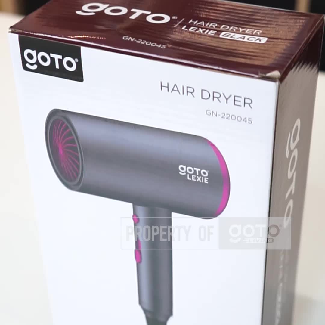 Goto [COD] Lexie Pengering Rambut Hair Dryer Professional Multifungsi