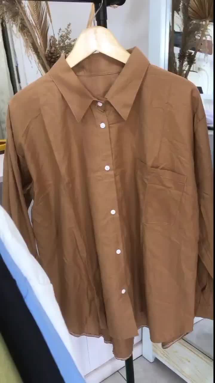 [PROMO] KEMEJA LINEN OVERSIZE SHIRT // OVERSIZE KEMEJA POLOS WANITA SHIRT