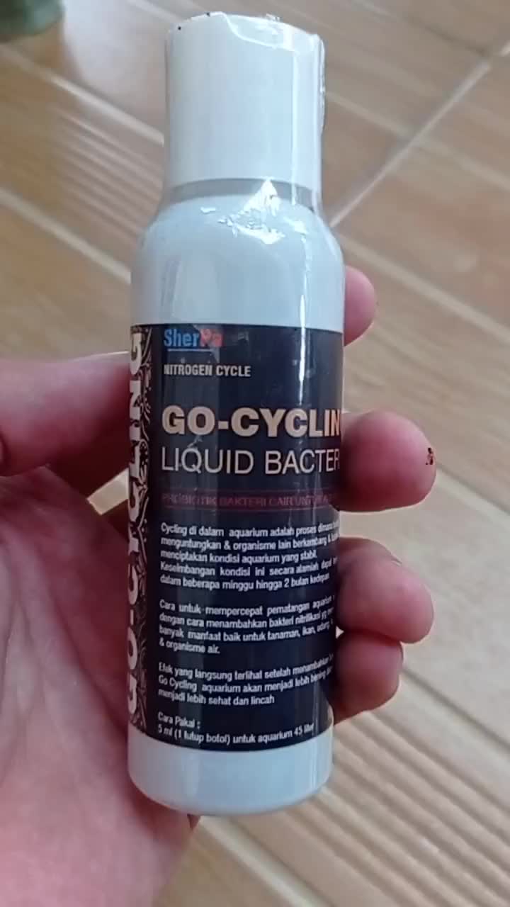 Go Cycling Bakteri Cair Starter Aquascape 100ml 250ml Probiotik Akuarium Aquascape Kolam Ikan Pusat Aquarium Murah