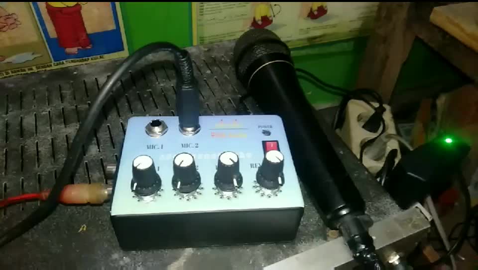 efek echo vocal Adaptor Amplifier