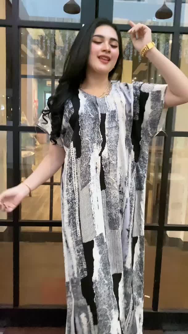 Home Dress Daster Rayon Panjang Semata Kaki Kekinian Busui Bumil Resleting Depan Murah Adem Motif Ruffle Batik Wanita