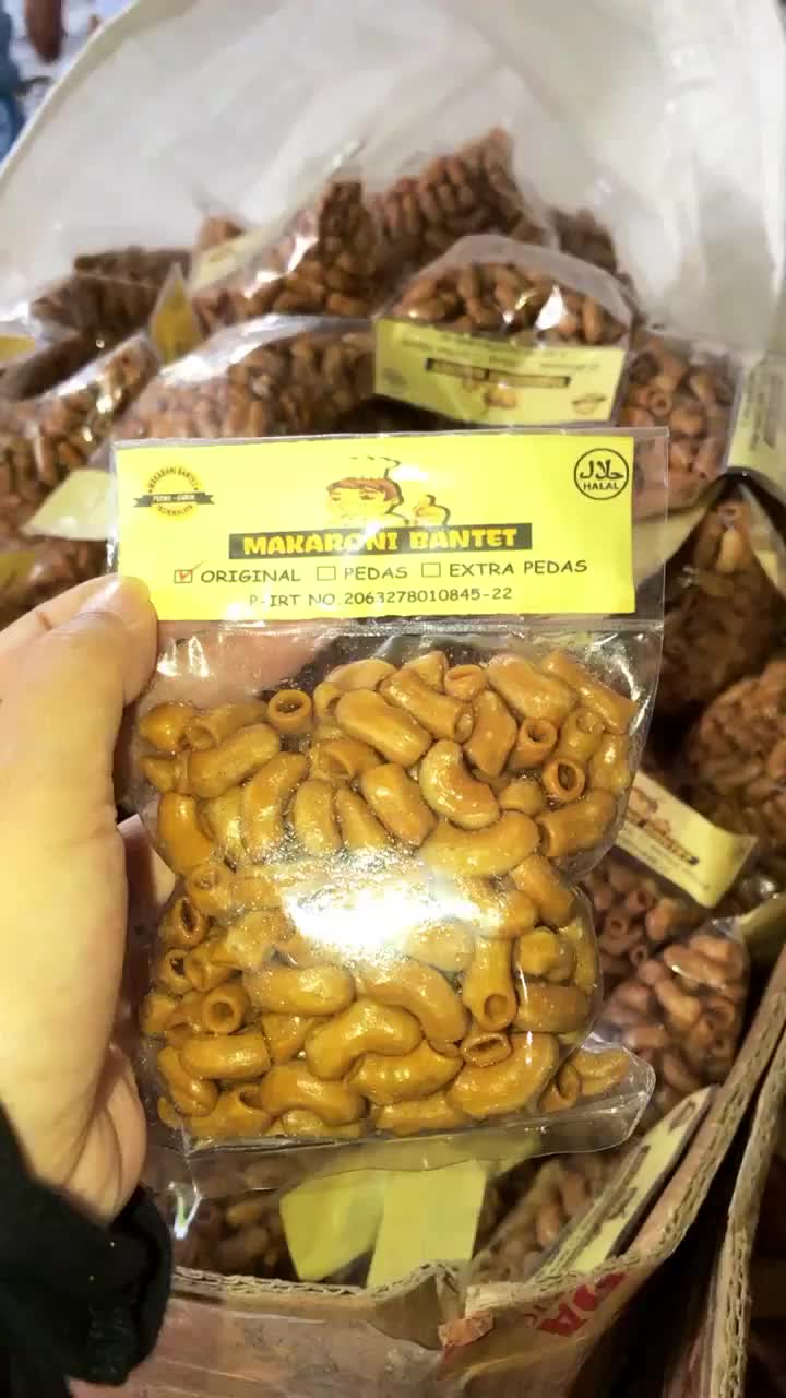 BONUS 1 - MAKARONI BANTET Tasikmalaya 60gr [10pcs] Pedas Food