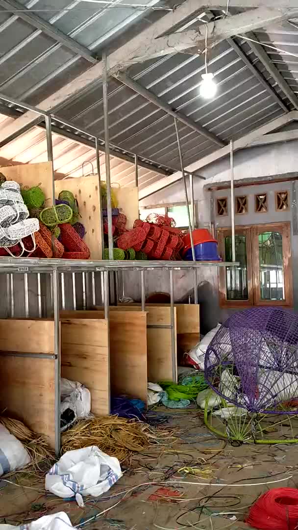 Tempat bumbu 3IN1 ESTETIK rotan sintetis 3 susun DENGAN TUTUP anyaman kerajinan tangan buatan anak bangsa barang SERBAGUNA tempat penyimpanan berbagai varian warna beragam nan cantik bisa sebagai wadah kosmetik dikamar Dapur Plastik Kitchenware