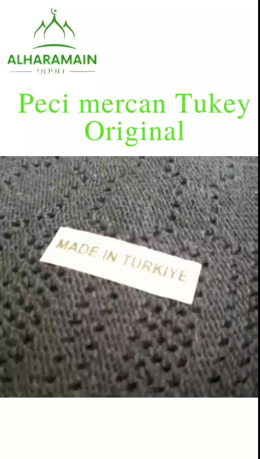 Peci Mercan Rajut Import turkey Original