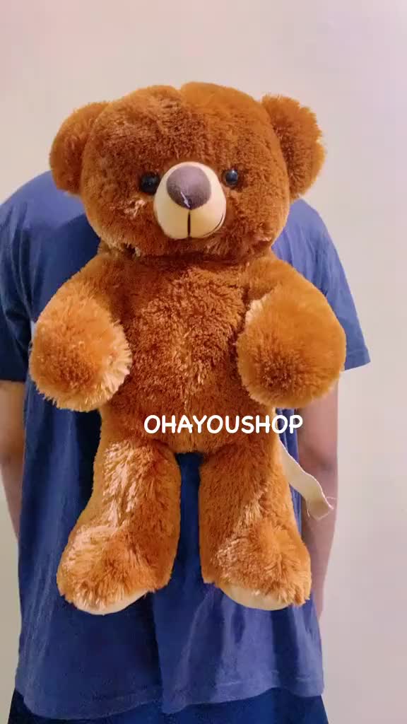 Tas Sandang Boneka Teddy Bear Bulu Halus Lembut Fashion