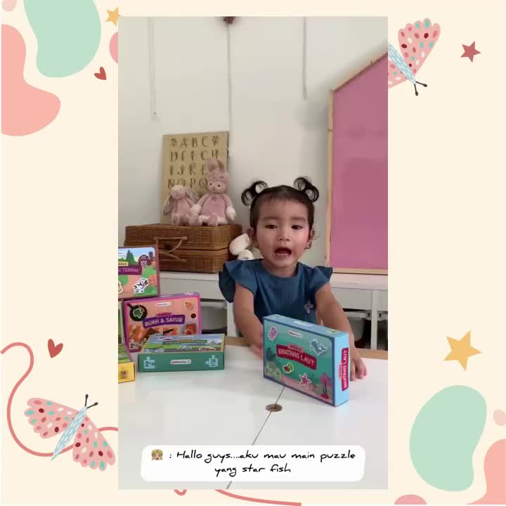Puzzle Anak Kidsmile Official isi 24 pcs Puzzle Anak My First Puzzle Mainan Edukatif Anak Mainan Edukasi Anak Puzzle Balita Mainan Bayi Mainan Balita
