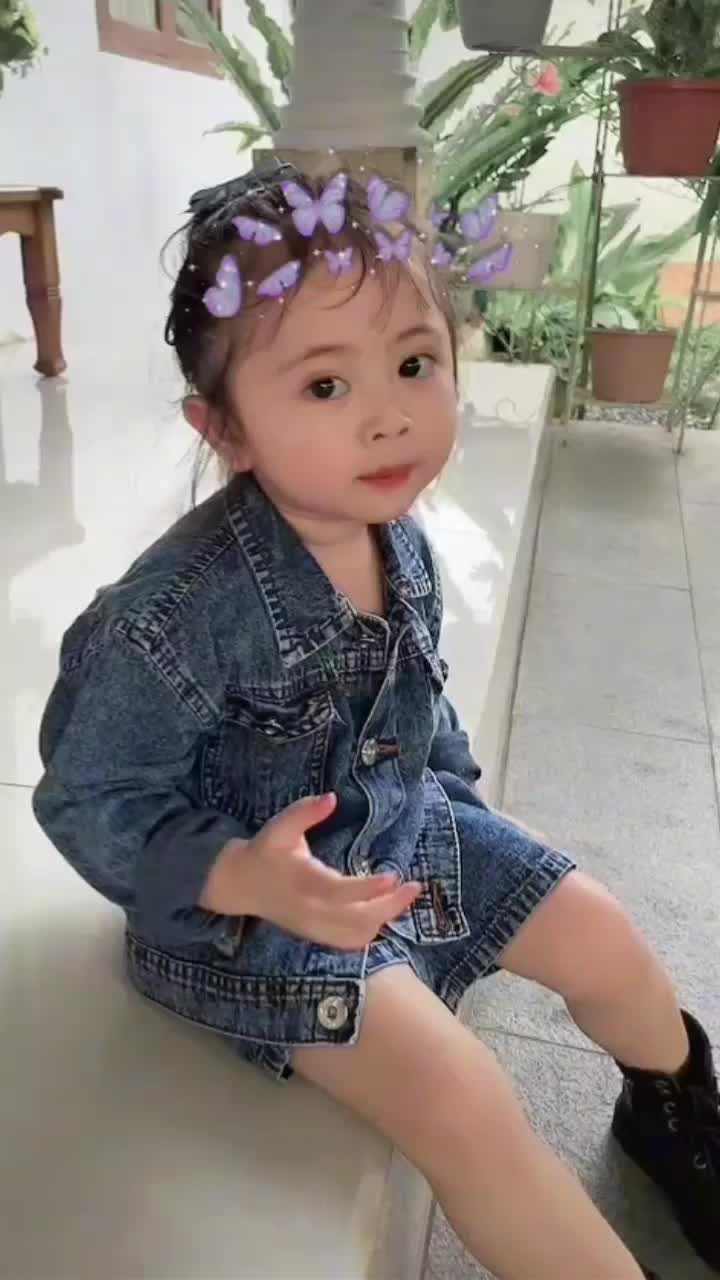3D JAKET JEANS VIRAL SNOW PITA ANAK PEREMPUAN UMUR 1-10 TAHUN bunda #Katun #Santai